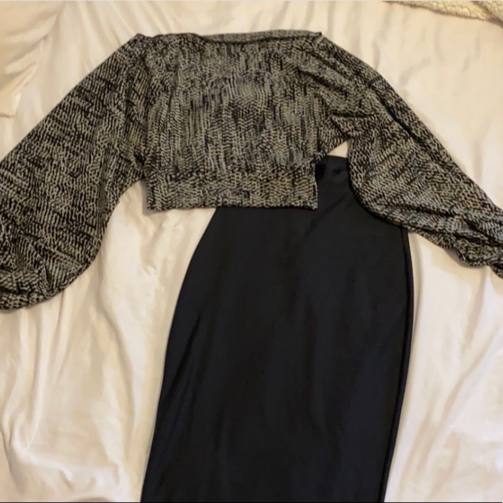 Black & White skirt set by Touchdolls